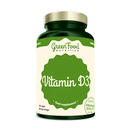 GreenFood Vitamin D3 60 caps