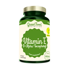 GreenFood Vitamin E-D-Alpha Tocopheryl 90 caps