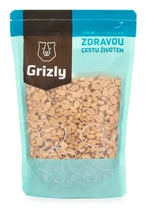 Grizly Arašídy loupané pražené nesolené 1000 g