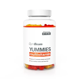 GymBeam Multivitamín Yummies 60 kapslí