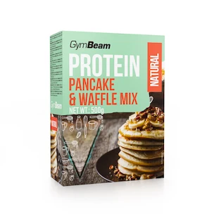 GymBeam Proteinové palačinky Pancake & Waffle Mix 500 g