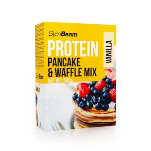 GymBeam Proteinové palačinky Pancake & Waffle Mix 500 g