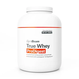 GymBeam True Whey ProDigest 2000 g slaný karamel