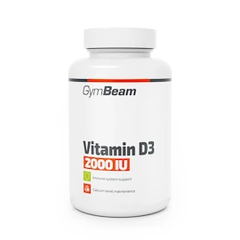 GymBeam Vitamin D3 2000 IU 120 caps