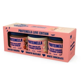 HealthyCo Valentýnská edice Proteinella 3×200 g