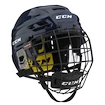 Hokejová helma CCM Tacks 210 Combo Dark Blue Senior