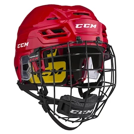 Hokejová helma CCM Tacks 210 Combo Red Senior