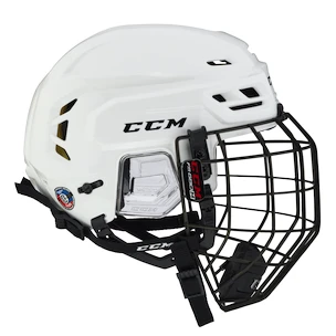 Hokejová helma CCM Tacks 310 Combo White Senior