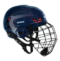 Hokejová helma CCM Tacks 70 Combo Navy  Senior