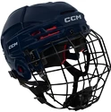 Hokejová helma CCM Tacks 70 Combo Navy  Senior