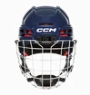 Hokejová helma CCM Tacks 70 Combo Navy Žák (youth)