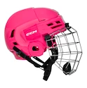 Hokejová helma CCM Tacks 70 Combo Pink Junior