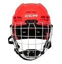 Hokejová helma CCM Tacks 70 Combo Red Junior