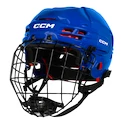 Hokejová helma CCM Tacks 70 Combo Royal  Senior L