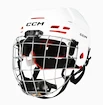 Hokejová helma CCM Tacks 70 Combo White Junior