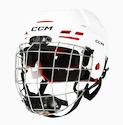 Hokejová helma CCM Tacks 70 Combo White Junior