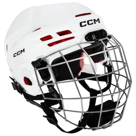 Hokejová helma CCM Tacks 70 Combo White Junior