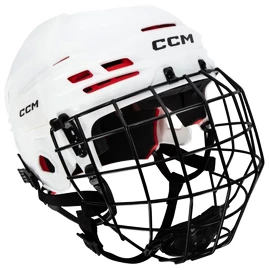 Hokejová helma CCM Tacks 70 Combo White Senior