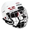 Hokejová helma CCM Tacks 70 Combo White Žák (youth)