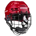 Hokejová helma CCM Tacks 720 Combo Red Senior