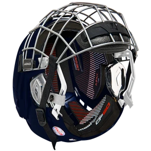 Hokejová helma Warrior Covert CF 80 Combo Navy Senior