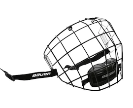 Hokejová mřížka Bauer II-Facemask Black/White Senior