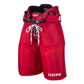 Hokejové kalhoty CCM JetSpeed FTWomen Velcro Red Senior