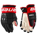 Hokejové rukavice Bauer Pro Series Black/Red Intermediate