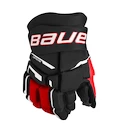 Hokejové rukavice Bauer Supreme M3 Black/Red Junior 11 palců