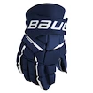 Hokejové rukavice Bauer Supreme M3 Navy Intermediate