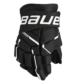 Hokejové rukavice Bauer Supreme M5PRO Black/White Senior
