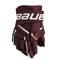 Hokejové rukavice Bauer Supreme M5PRO Maroon Intermediate 13 palců