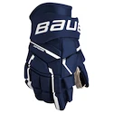 Hokejové rukavice Bauer Supreme M5PRO Navy Intermediate 12 palců