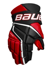 Hokejové rukavice Bauer Vapor 3X Black/Red Intermediate