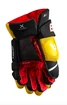 Hokejové rukavice Bauer Vapor 3X - MTO Black/Gold Intermediate