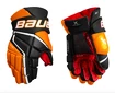 Hokejové rukavice Bauer Vapor 3X - MTO Black/Orange Senior