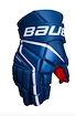 Hokejové rukavice Bauer Vapor 3X - MTO Blue Senior 15 palců