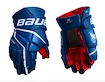 Hokejové rukavice Bauer Vapor 3X - MTO Blue Senior