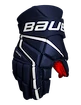 Hokejové rukavice Bauer Vapor 3X Navy Intermediate