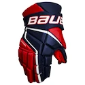 Hokejové rukavice Bauer Vapor 3X Navy/Red/White Senior 14 palců