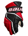 Hokejové rukavice Bauer Vapor 3X PRO black/red Intermediate