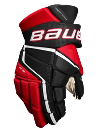 Hokejové rukavice Bauer Vapor 3X PRO black/red Intermediate