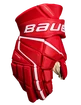 Hokejové rukavice Bauer Vapor 3X PRO Red Senior