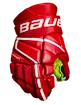 Hokejové rukavice Bauer Vapor 3X Red Junior