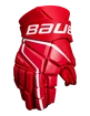 Hokejové rukavice Bauer Vapor 3X Red Senior