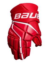 Hokejové rukavice Bauer Vapor 3X Red Senior