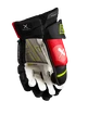 Hokejové rukavice Bauer Vapor Hyperlite Black/Red/Green Senior