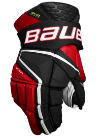 Hokejové rukavice Bauer Vapor Hyperlite black/red Intermediate
