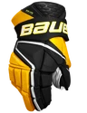 Hokejové rukavice Bauer Vapor Hyperlite - MTO black/gold Intermediate