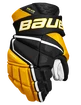 Hokejové rukavice Bauer Vapor Hyperlite - MTO Black/Gold Junior